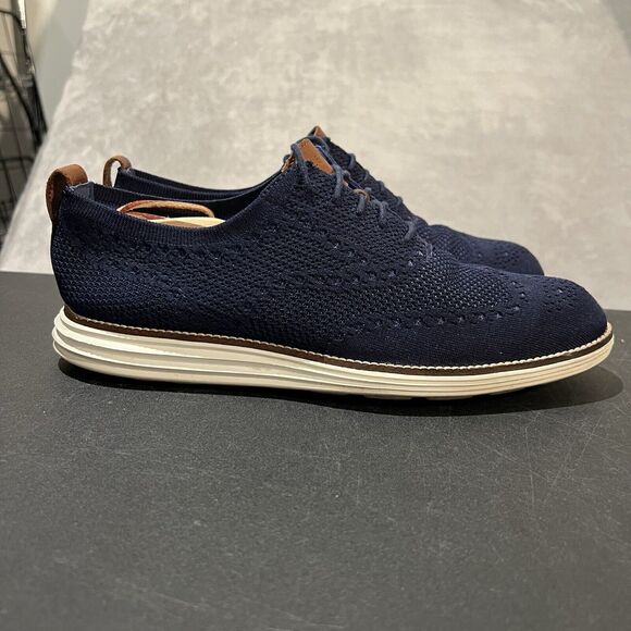 Cole Haan Other - Cole Haan Original Grand Wingtip Oxford Men's 10.5 M Blue C27960 Shoes